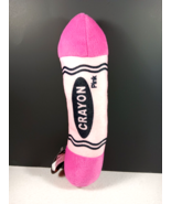 Pink Crayola Crayon Stuffed Animal Plush Soft 11&quot; Kids Toy Cute Vintage ... - $184.02 MXN