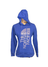 The North Face Womens Large Logo Hoodie Size M Blue - $28.00