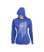 The North Face Womens Large Logo Hoodie Size M Blue - £22.18 GBP
