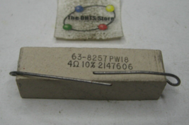 PW18 Ceramic Cement 4 Ohm 10% 18W Resistor High Power 4R 63-8257 - NOS Q... - £4.49 GBP