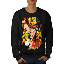 Wellcoda Lucky Number 13 Lady Mens Sweatshirt, Gamble Casual Pullover Jumper - £24.49 GBP+