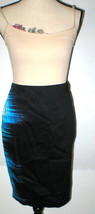 New $128 Womens Designer Tahari Black Blue Skirt Lined Work Office 12 NWT Ombre - £74.47 GBP