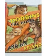 Vtg 1949 Lolly Pop Mini Book DOBBINS THE HORSE Diecut MINT CLEAN Unopene... - £10.26 GBP