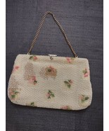 1953 LUMURED Beaded Handbag Purse Made in the USA RARE VINTAGE FIND - €47,39 EUR