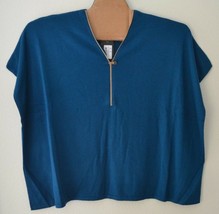 Colour Works Womens Zipper Poncho size S/M NWT - £14.09 GBP