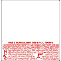 CAS LP-1000N, CL5000 #8045 Safe Handling Thermal Labels - $74.99