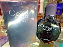 Obsession NIGHT for Men by Calvin Klein 4 fl. oz / 125 ml EDT Spray for ... - £47.25 GBP