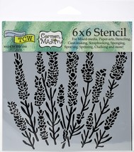 Crafter s Workshop Template 6 X6 inch Lavender inch - $588.99 MXN