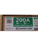 Siemens MC2040B1200F 20 Space 40 Circuit 200-Amp Flush Mount Meter Load ... - $68,491.02 MXN