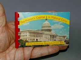 Vintage &quot;The Nations&#39; Capital in Natural Color&quot; 15 Kodachrome Reproductions - £7.86 GBP