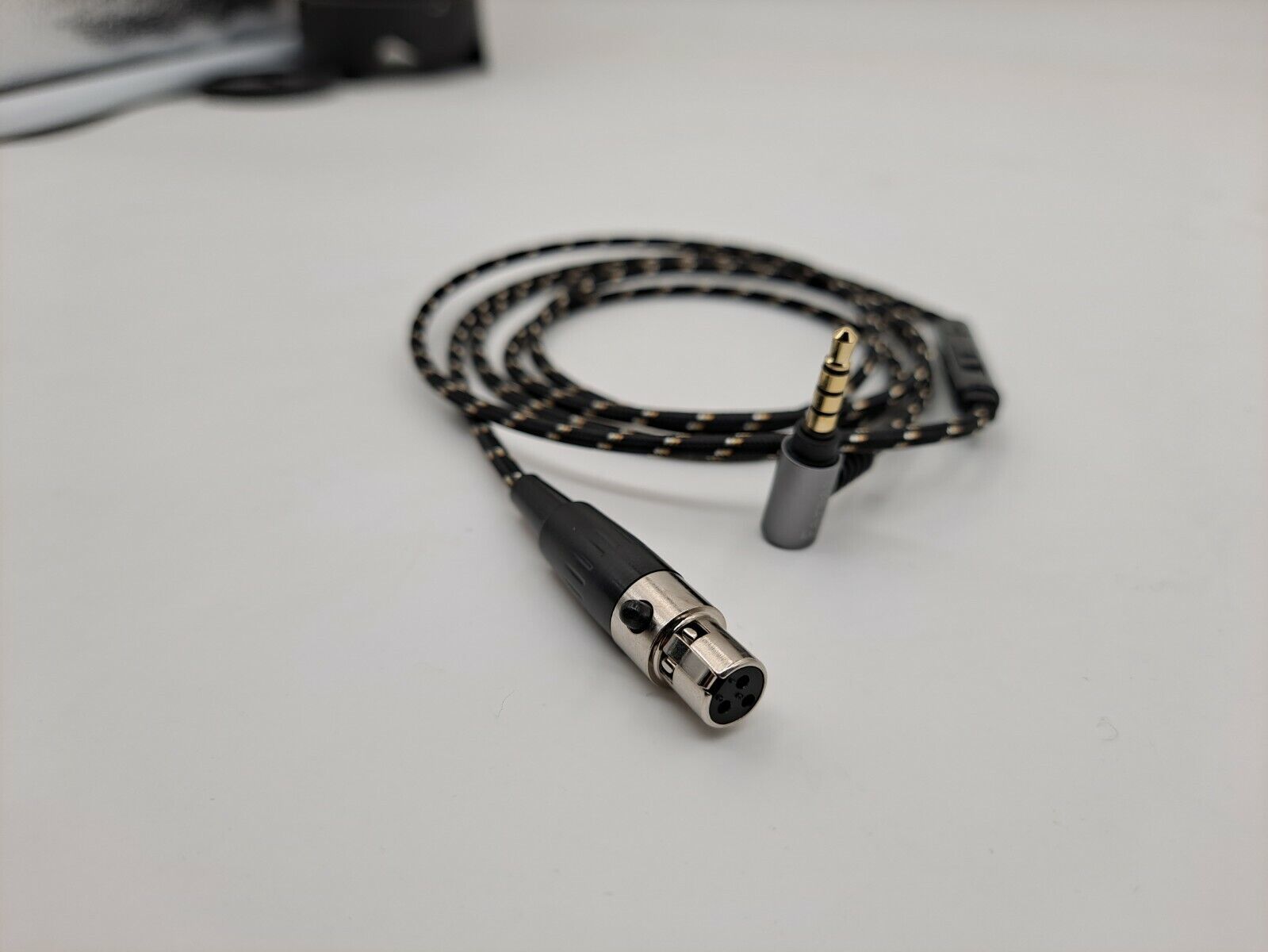 Nylon Audio Cable with mic For AKG K141 MKII MK2 K240 STUDIO K702 ...