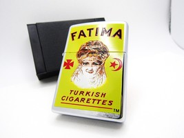 Fatima Turkish Tobacco Cigarettes Zippo 1997 MIB Rare - £156.74 GBP