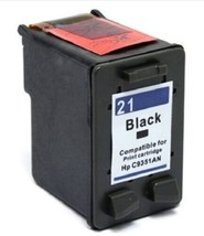 Compatible with HP 21 Rem. Black Ink Cartridge (C9351AN) - £12.58 GBP