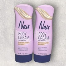 2 x Nair Body Cream Hair Remover Rich Cocoa Butter &amp; Vitamin E, 9oz - £17.09 GBP