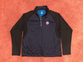 Chicago Cubs Men’s Sz XL Elevate Sports Full Zip Warm up Jacket W/Stitched Logo - £26.02 GBP