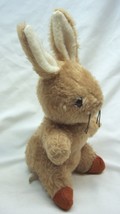 Vintage Eden Toys Tan Bunny Rabbit 10&quot; Plush Stuffed Animal Toy 1970&#39;s - £19.46 GBP