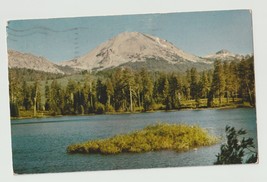 Postcard CA California Lassen Volcanic National Park Lt Lassen 1956 Chrome Used - £3.88 GBP