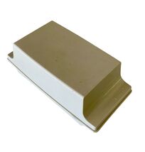 Vintage Tupperware Butter Dish w Lid Beige Holds 2 Sticks #1512 - $13.80 CAD