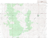 Sonoma Canyon, Nevada 1983 Vintage USGS Topo Map 7.5 Quadrangle with Mar... - $17.95