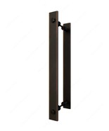 Rustic Style Barn Door Handle 11-13/16&quot; Center to Center Two-SideBarn Do... - $67.04