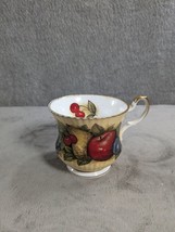 Queen&#39;s Fine Bone China Teacup Antique Fruit Series Crownford Made in En... - $13.58