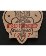 Vtg 1967 World Friendship Honor Class BSA Boy Scout America Neckerchief ... - $15.98 CAD
