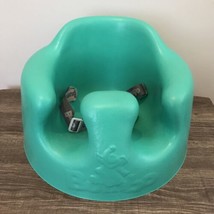 BUMBO Baby Floor Seat Adjustable Safety Restraint Strap Weaning Blue Gre... - $28.26