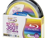 Verbatim Japan Blu-ray Disc for Repeated Recording BD-RE DL 50GB 10 Pieces - $36.25