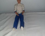 Vintage Mattel Ken Barbie Doll 1968 Blonde Hair Blue Eyes Airplane Outfit - $17.99