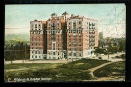 Antique Postcard 1907 Pittsburgh PA Bellefield Dwellings UDB Pittsburg Cancel - £7.74 GBP
