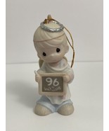 precious moments christmas figurine 1996 boy angel - $18.98 CAD