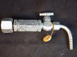 HOKE OK SPIGOT w/ T Handle 3/4&quot; Female Threads to 1/4&quot; tubing LABORATORY - $28.70