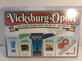 Board Game VicksburgOpoly Vicksburg Monopoly Style Late for the Sky - £23.89 GBP