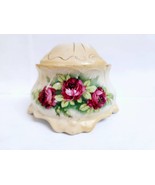 Antique Hair Collector Receiver Austria Floral Pattern 4&quot;x3&quot; - €17,28 EUR