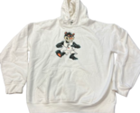 Gildan Mens White Bearcats Long Sleeve Heavy Blend Pullover Hoodie Size ... - $23.73