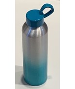 JOY . FUL Water Bottle  with Handle Aluminum 21 oz.  Green, Silver - $19.18 CAD