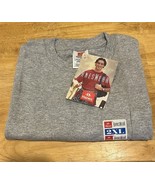 Single Stitch T-shirt Pocket Blank Vintage 1996 Hanes Wear Light Steel 2... - $27.26 CAD