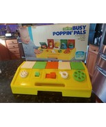 VINTAGE CHILD GUIDANCE BUSY POPPIN&#39; PALS SESAME STREET IN ORIGINAL BOX - $871.51 MXN