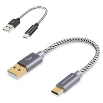 CableCreation Bundle  2 Items 2-Pack 0.5FT USB to Micro USB Cable + Short USB A  - £32.12 GBP