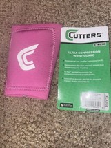 NEW Cutters Baseball Softball Ultra Compression Wrist Guard *Pink XL - £7.97 GBP