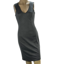 MYSTIC Los Angles Deep V-Neck Sleeveless Shimmery BodyCon Sheath Dress Size M - £14.15 GBP