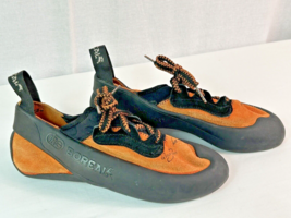 Boreal Quantum Womens Climbing Shoes Size US 6 UK 5 - Orange &amp; Black - £31.55 GBP