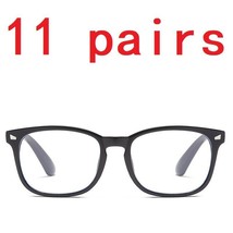 11 Pair Women Ladies Mens Unisex Round Frame Reading Glasses Blue Light Blocking - £16.77 GBP