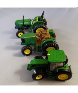 Ertl John Deere Tractors Metal Toys Lot of 3 All Have Damage Display or ... - $450.07 MXN
