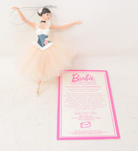 Vintage Barbie Collectibles Lighter Than Air Porcelain Ornament 2001 Ballet - £28.04 GBP
