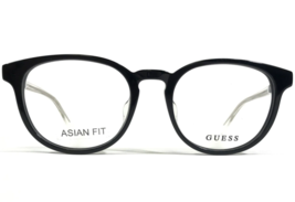 Guess Eyeglasses Frames GU1973-F 001 Black Clear Round Full Rim 51-19-145 - $83.94