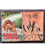 SAVAGE CINEMA &amp; CUT: THE UNSEEN CINEMA. Vintage 1975 1st Printings. Ligh... - £26.56 GBP