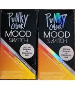 Two (2) PUNKY COLOUR Mood Switch ~ ORANGE to YELLOW ~ Heat Activated Hai... - £14.71 GBP