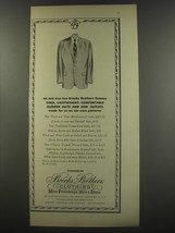 1956 Brooks Brothers Clothing Ad - No one else has Brooks Brothers Summer Suits - £14.60 GBP
