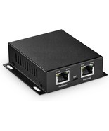3 Ports Gigabit PoE Passthrough Switch IEEE 802.3af at bt PoE Powered Ma... - £72.67 GBP